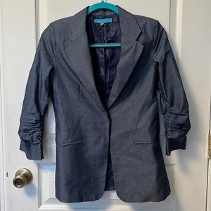 Ruby and Jenna cropped sleeve blazer